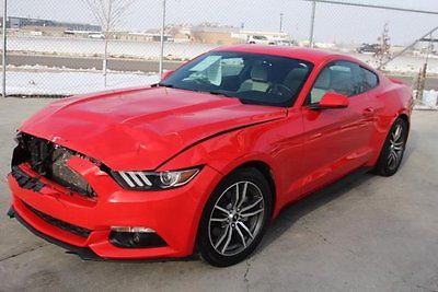 2016 Ford Mustang Fastback EcoBoost  2016 Ford Mustang Fastback EcoBoost Wrecked Salvage Perfect Project!! Low Miles!