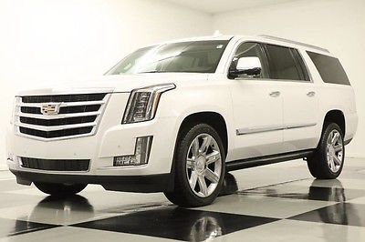 2016 Cadillac Escalade  Like New Heated Cooled Shale Leather Seats 15 2015 16 Navigation 22 In Rims 6.2L
