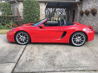 2013 Porsche Boxster Base Like new 2013 Porsche Boxster in Guard Red lots of options