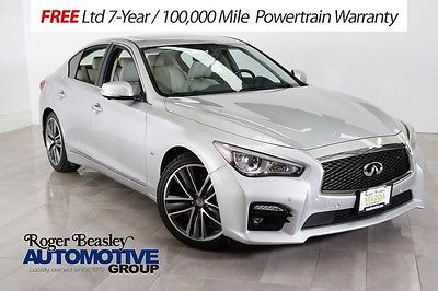 2014 Infiniti Q50 SPORT NAV REAR CAM HEATED SEATS F1-SHIFT SUNROOF 2014 INFINITI Q50 SPORT LEATHER BLUETOOTH