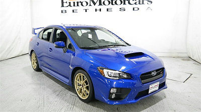 2015 Subaru WRX 4dr Sedan Launch Edition subaru wrx sti launch edition 13 14 15 manual navigation blue best deal used