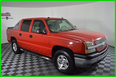 2004 Chevrolet Avalanche Base 4x4 V8 Crew Cab Truck Sunroof Heated Leather 181627 Miles 2004 Chevrolet Avalanche 1500 4WD Crew Cab Truck Sunroof Leather