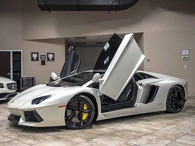 2012 Lamborghini Aventador LP700-4 Coupe 2-Door 2012 Lamborghini Aventador LP700-4 High MSRP Matte White HARD LOADED Serviced $$