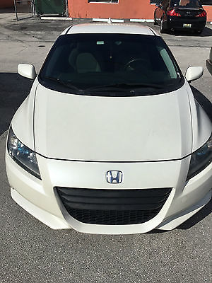 2012 Honda CR-Z EX Hatchback 2-Door 2012 Hybrid Honda, white 2 door coupe,6 speed manual transmission, exc cond.