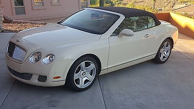 2011 Bentley Continental GT Convertible 2011 Bentley GTC 1 Owner Rare Color $26K in Factory Options Perfect Carfax!
