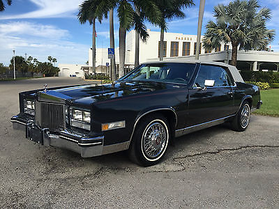 1985 Cadillac Eldorado Base Coupe 2-Door 1985 Cadillac Eldorado  Coupe 18k Original Miles, Garaged Excellent !!!