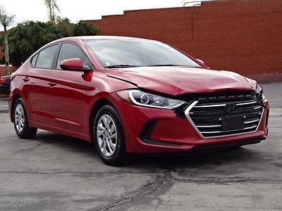 2017 Hyundai Elantra SE 2017 Hyundai Elantra SE Damaged Clean Title Only 15K Miles Economical Wont Last!