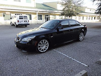 2008 BMW 5-Series 550i Sport Package Navigation 2008 BMW 550i SPORT GPS MOONROOF SOUTHERN CAR VERY GOOD SHAPE NO ACCIDENT CLEAR
