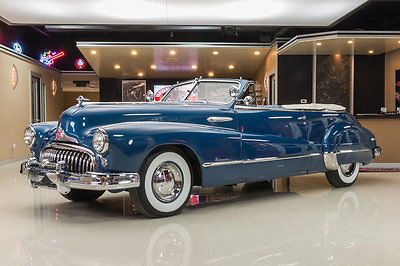 1948 Buick Roadmaster  Time Capsule! 320ci Straight 8, Three On-the-Tree, Pwr Top, Pwr Window, Pwr Seat