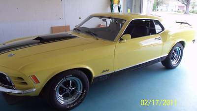 1970 Ford Mustang Mach 1 1970 Mach 1 Mustang