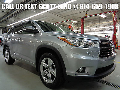 2014 Toyota Highlander Certified 2014 Limited AWD V6 Nav Leather Moonroof Certified 2014 Highlander Limited AWD Navigation Sunroof Leather Third Seat 4WD