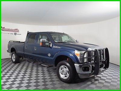 2011 Ford F-350 XLT 4x4 V8 Diesel Crew Cab Truck Towing Package 141k Miles 2011 Ford F-350 4WD Crew Cab Truck Cloth Seats USB Bluetooth Bedliner