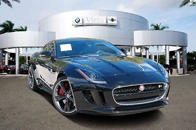 2015 Jaguar F-Type  2015 Coupe Used Intercooled Supercharger Premium Unleaded V-8 5.0 L/305 RWD