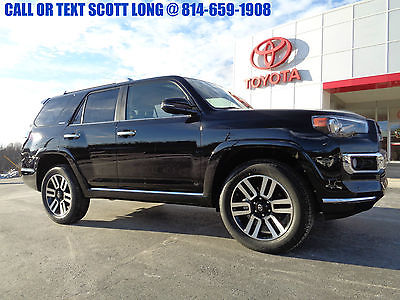 2016 Toyota 4Runner 2016 Toyota 4Runner Limited Navigation Third Seat New 2016 Toyota 4Runner Limited 4x4 Navigation Moonroof 3rd Row Seat Leather 4WD