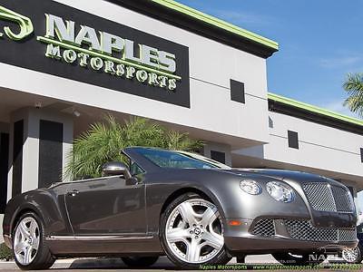 2012 Bentley Continental GT GTC Convertible 2-Door 2012 Bentley Continental GT GTC Convertible Automatic 2-Door Convertible