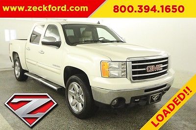 2012 GMC Sierra 1500 SLT 4x4 5.3L V8 Automatic 4WD Bose Moonroof Crew Cab Leather Navigation Tow Package