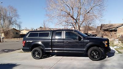 2015 Ford F-150  2015 ford f150 Mean Custom Black Pickup Truck Perfect 9K in extras!