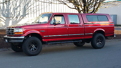 1997 Ford F-250 XLT CREW CAB SHORT BED 2 OWNER 1997 FORD F250 XLT 4X4 CREW CAB SHORT BED 7.3 DIESEL LOW MILES
