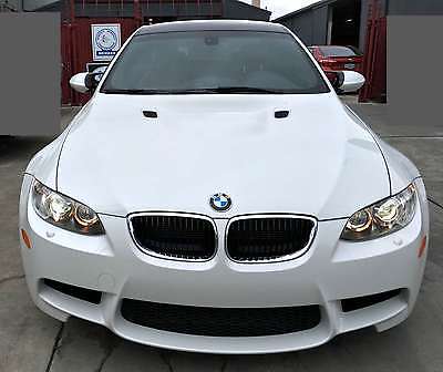 2012 BMW M3  2012 BMW M3 Coupe Mineral White M-DCT Competition Pkg 24K LOW Mileage
