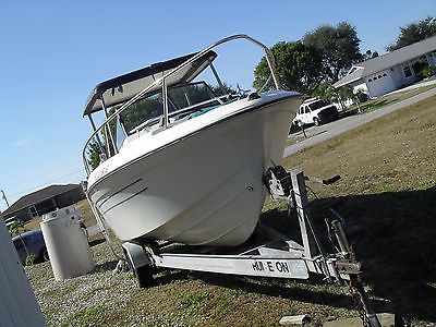 1987 SUNBIRD/Dixie boat + '90 trailer,21 ft,130 HP Outboard Motor,SW FLORIDA