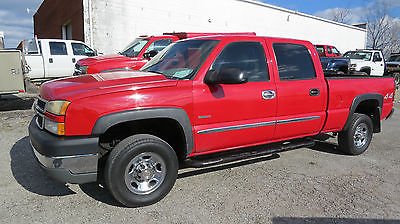 2005 Chevrolet Silverado 2500 HD 4X4 CREW 6 3/4' BED 6.6 DURAMAX DIESEL RUST FREE CAB BODY!!WORK READY TRUCK!$SAVE THOUSAND$$!RUNS GREAT!SHOP THIS PRICE