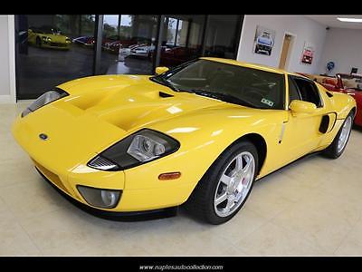 2006 Ford Ford GT Base Coupe 2-Door 2006 Ford GT YELLOW - ULTRA RARE STRIPE DELETE - ONE OF TWO