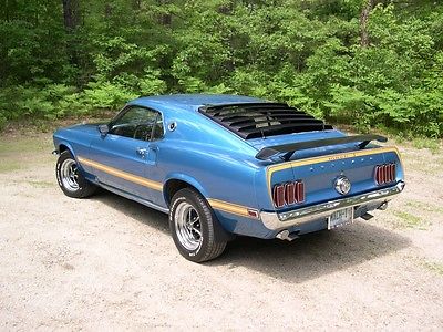 1969 Ford Mustang Mach 1 1969 Mach 1