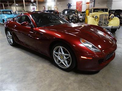 2007 Ferrari 599 -- 2007 Ferrari 599 GTB Fiorano  19,640 Miles Metallic Ruby 2dr Car 12 Cylinder Eng