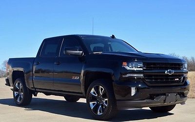 2017 Chevrolet Silverado 1500 Midnight Edition LTZ w/2LZ Crew Cab 4x4 2017 Silverado 1500 Midnight Edition LTZ 2LZ Crew Cab 4x4 5K Miles MSRP $57,900