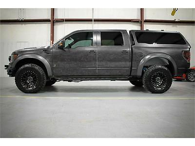 2013 Ford F-150 SVT Raptor Crew Cab Pickup 4-Door 2013 FORD RAPTOR ROUSH STAGE 2 SUPERCHARGED 590HP 1 OF A KIND CUSTOM TRUCK RARE!
