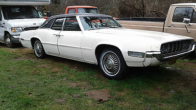 1968 Ford Thunderbird Suicide 4-Door Landau Sedan  1968 Ford Thunderbird Suicide 4-door Coupe 429 Thunder Jet C6 PS PB AC Project