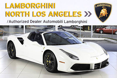 2016 Ferrari 488 Spider  $372 WINDOW +CARBON FIBER+TURBO CHARGED+LIFTER+ BACK UP CAMERA+CONTRAST STITCH
