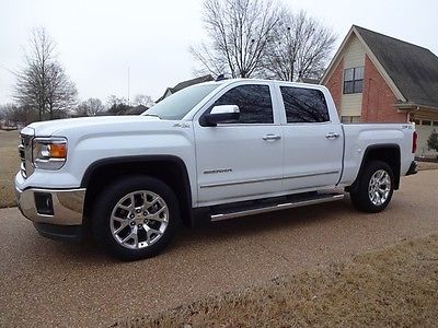 2015 GMC Sierra 1500 Crew Cab SLT Z71 4X4 ARKANSAS 1OWNER, NONSMOKER, SLT Z71 4X4, REAR CAM, HTD SEATS, PERFECT CARFAX!