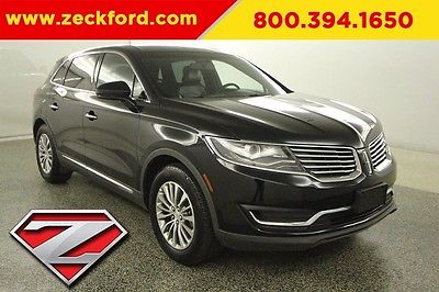 2016 Lincoln MKX Select 3.7L V6 Automatic FWD Premium Leather Heated Rear Sensors Bluetooth XM