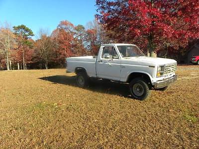 1983 Ford F-150 Base Standard Cab Pickup 2-Door 1983 Ford F-150 4 x 4 Pickup truck- Bill of Sale only