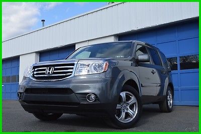 2013 Honda Pilot EX-L AWD 4WD Warranty Rear Entertainment Save Big Leather Interior Power Moonroof & Tailgate Bluetooth 3rd Row Seating Loaded +++