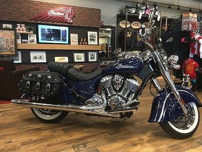2014 Indian Classic  2014 Springfield Blue Indian Chief Classic #18/1901* Only 4miles Sturgis Edt.