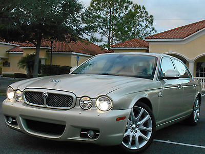 2008 Jaguar XJ8 XJ8L JAGUAR XJ8L UPDATED BODY. WINTERGOLD/CASHMERE 1 OWNER NAV.19 INCH RIMS GORGEOUS