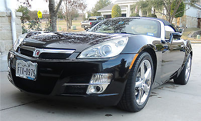 2008 Saturn Sky  Black convertible in great condition.