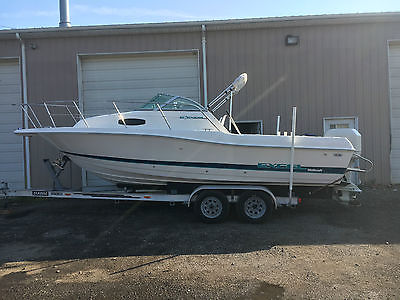 1997 Wellcraft Excel 23' Walkaround with Evinrude 200 hp outboard