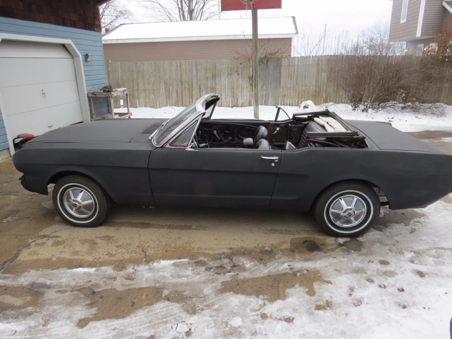 1966 Ford Mustang  1966 Ford Mustang Convertible original 289 V-8 Auto project 1965 rock solid