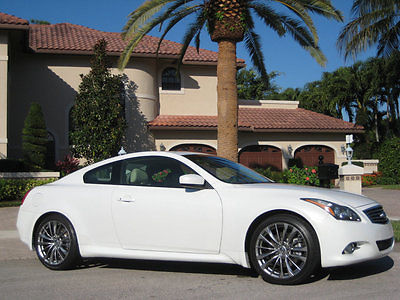 2012 Infiniti G37 UNHEARD OF ELDERLY OWNED LOW MILEAGE CAR 2012 INFINITI G37 COUPE-THE FINEST FOR SALE IN THE COUNTRY-ONLY 3,275 MILES !!
