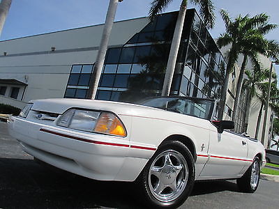 1993 Ford Mustang LX MUSTANG LX CONVERTIBLE 4 CYL AUTO 53K MILES FLORIDA CLEAN TITLE MUST SEE