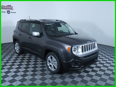 2016 Jeep Renegade Limited FWD I4 SUV Leather Navigation Backup Cam 2016 Jeep Renegade FWD SUV Navigation Backup Camera FINANCING AVAILABLE