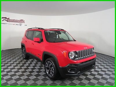 2017 Jeep Renegade Latitude 4x4 I4 SUV Cloth Seats Push Start 2017 Jeep Renegade 4WD SUV Backup Camera 6 Speakers UConnect 5.0in Remote Start