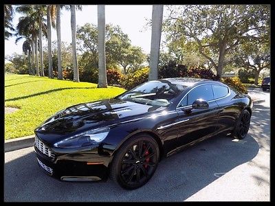 2012 Aston Martin Rapide Base Sedan 4-Door 2012 RAPIDE BLACK DIAMOND WHEELS REAR ENTERTAINMENT SYSTEM REAR VIEW CAM FL