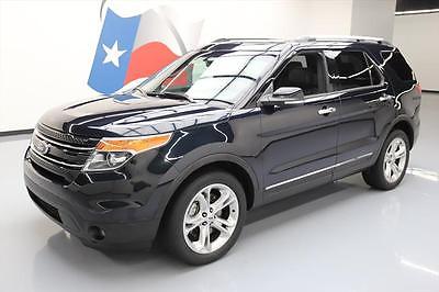 2014 Ford Explorer Limited Sport Utility 4-Door 2014 FORD EXPLORER LIMITED AWD DUAL SUNROOF LEATHER 65K #C49038 Texas Direct