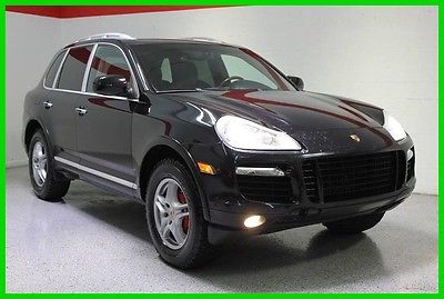 2008 Porsche Cayenne Turbo 2008 PORSCHE CAYENNE TURBO 4.8L V8 AWD LOADED BLACK OVER TERRACOTTA CLEAN TITLE
