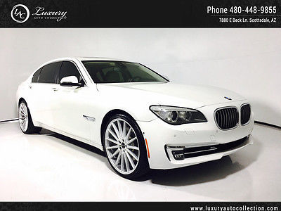 2013 BMW 7-Series Base Sedan 4-Door Executive Package Drivers Assist Package 22 Gianelle Wheels 14 15