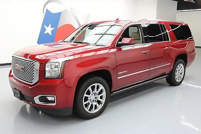 2015 GMC Yukon Denali Sport Utility 4-Door 2015 GMC YUKON XL DENALI 4X4 7-PASS SUNROOF NAV DVD 42K #606059 Texas Direct